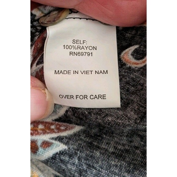 Anthropologie Fig & Flower Dress Womens S Dark Paisley Tunic Boho Hippie Comfy - Picture 10 of 13